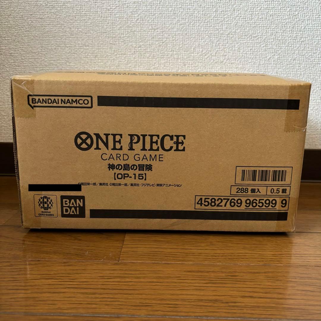 ワンピースカードゲーム OP-15 神の島の冒険 1カートン 新品 未開封