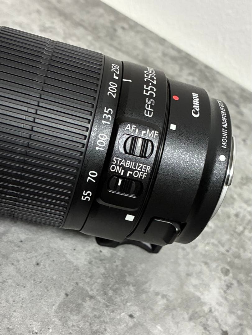 ⭐️美品⭐️Canon EFS 55-250 II & EF-EOS M アダプター