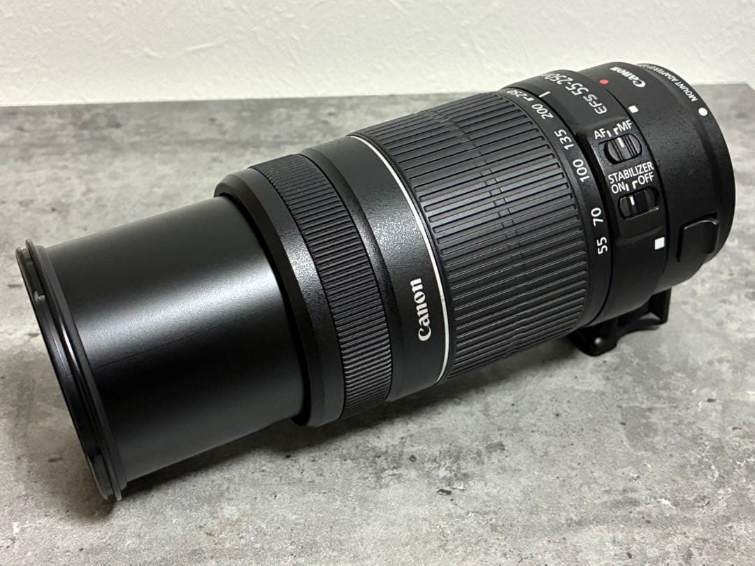 ⭐️美品⭐️Canon EFS 55-250 II & EF-EOS M アダプター