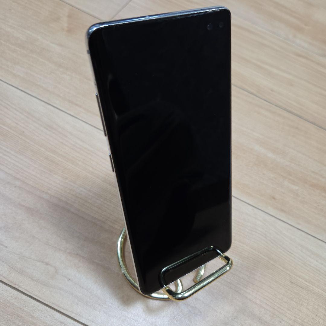 SAMSUNG Galaxy S10+ プリズムホワイト SCV42 中古