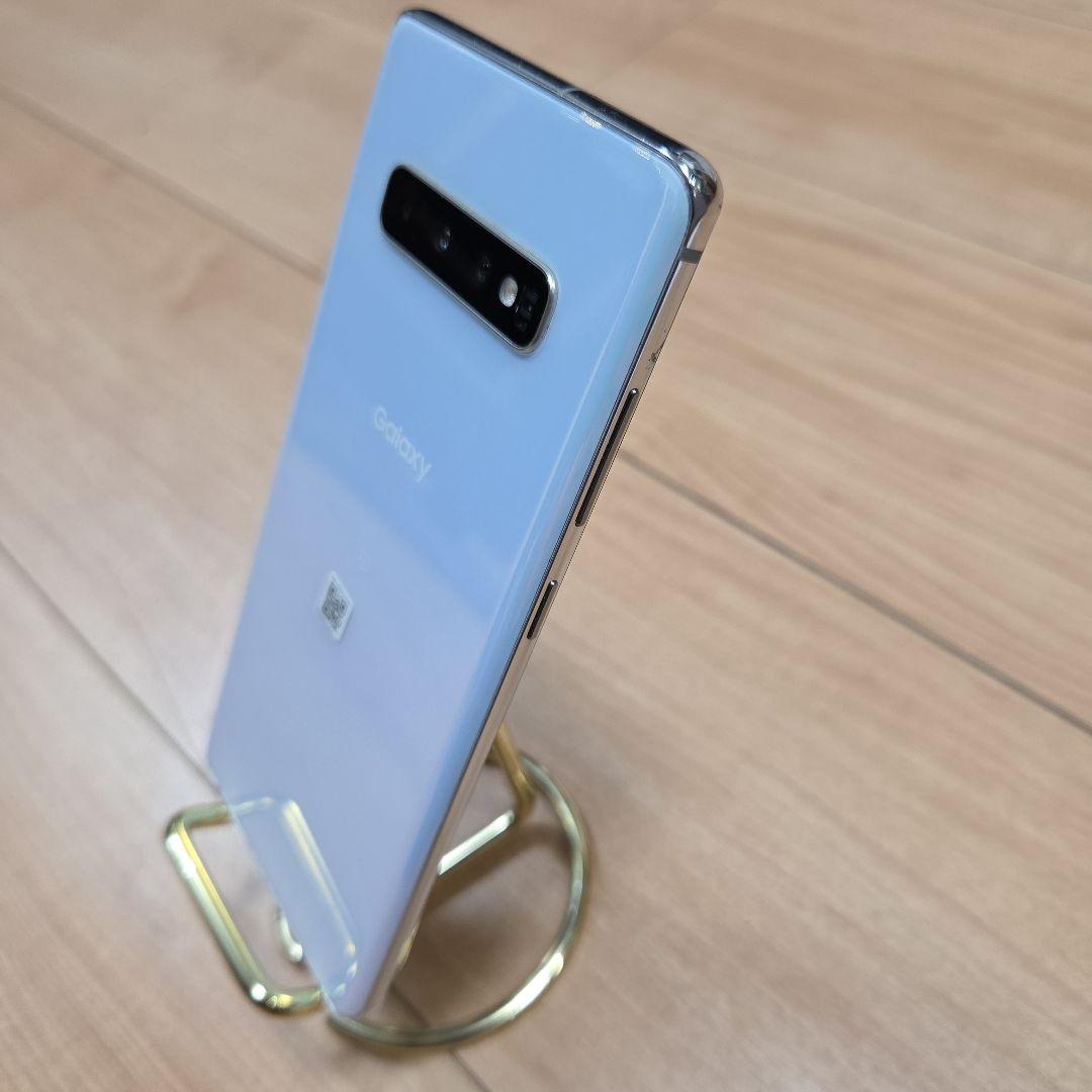 SAMSUNG Galaxy S10+ プリズムホワイト SCV42 中古