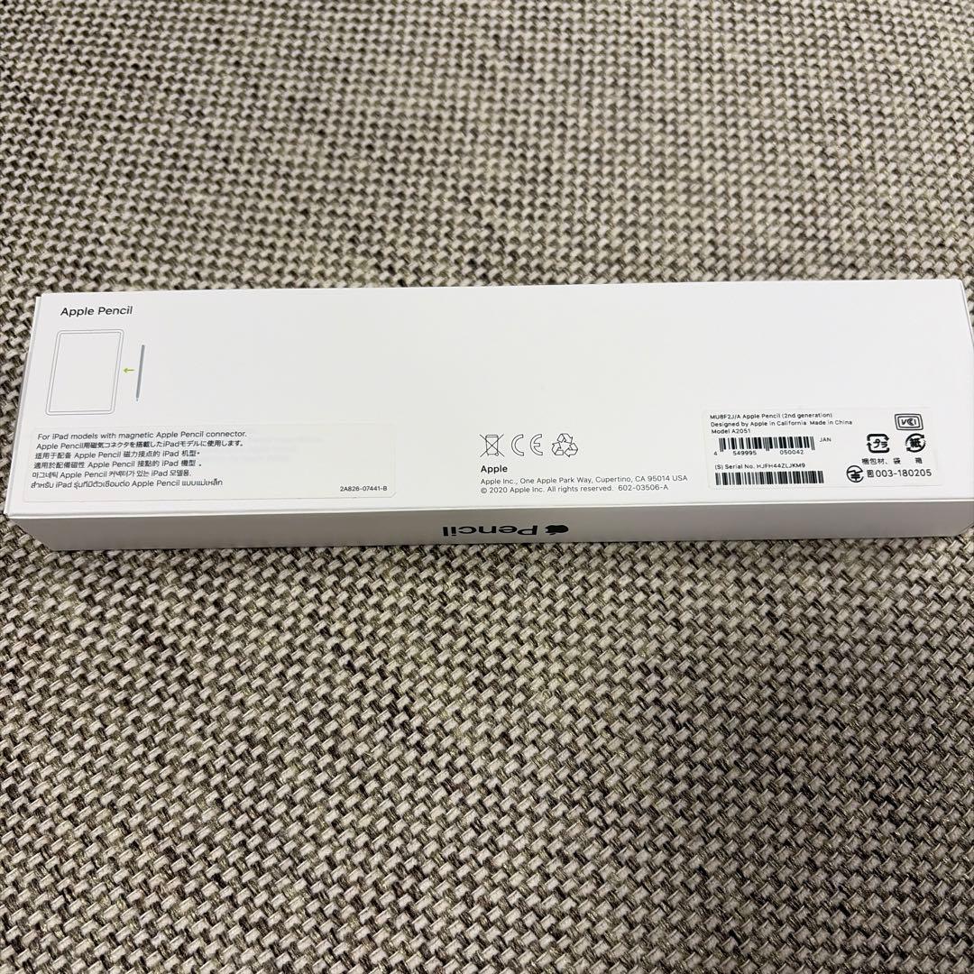 iPadアクセサリー Apple Pencil 2nd generation MU8F2J/A