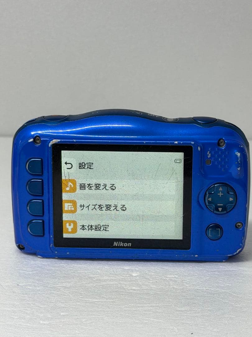 Nikon COOLPIX W150 ブルー 動作確認済 防水防塵コンデジ