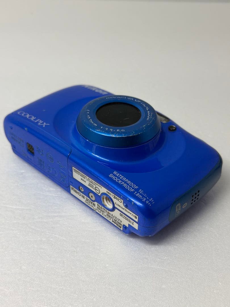 Nikon COOLPIX W150 ブルー 動作確認済 防水防塵コンデジ
