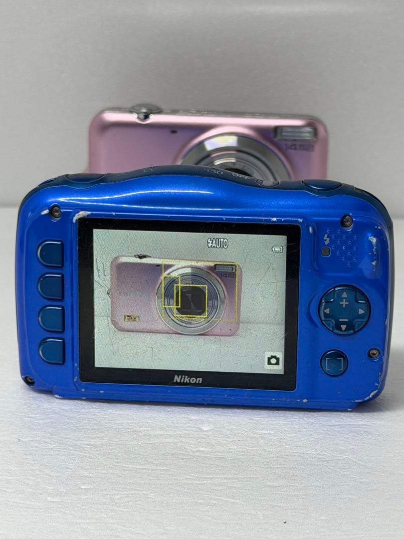 Nikon COOLPIX W150 ブルー 動作確認済 防水防塵コンデジ