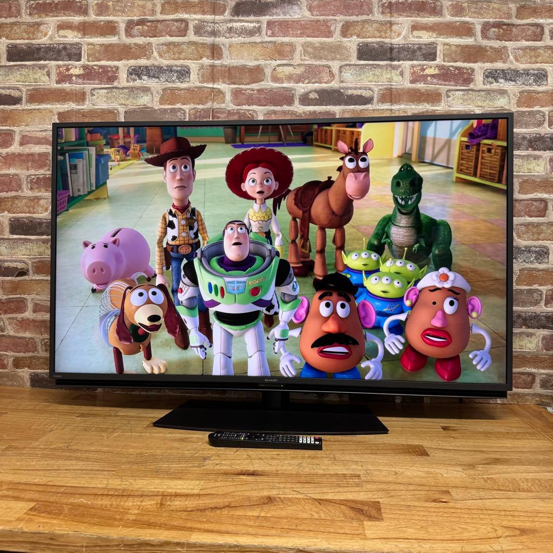 SHARP 50V型 4K 液晶テレビ AQUOS 4T-C50DN2 21年製