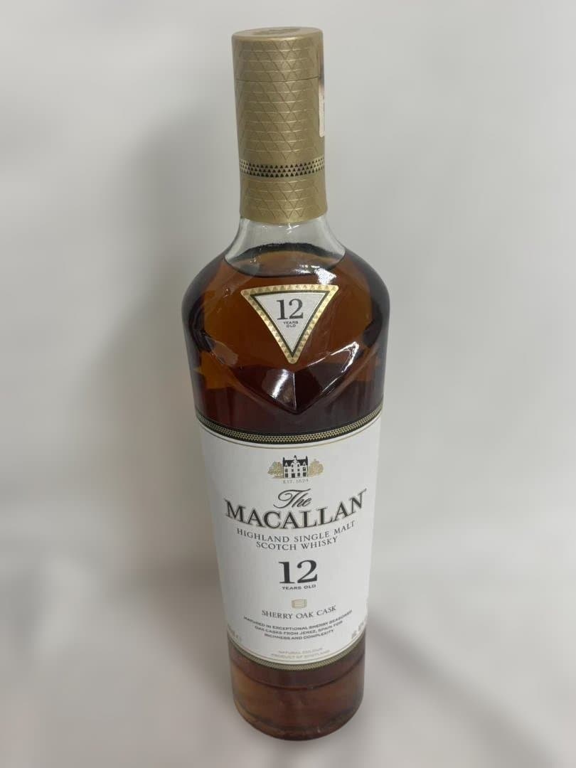 【新品・未開栓】ザ・マッカラン 12年 Sherry Oak Cas