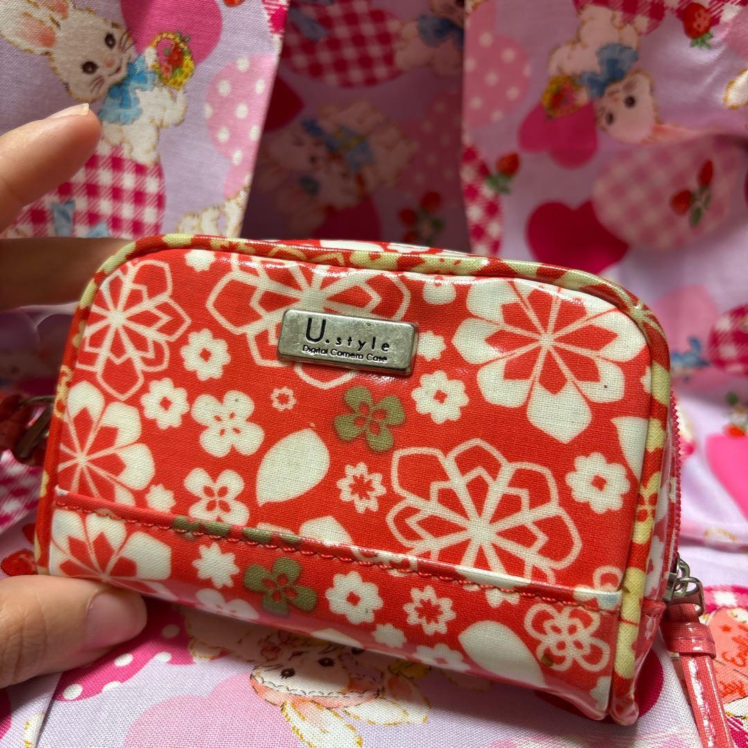 美品)CASIO EXILIM HS ピンク 平成レトロ　カメラケースおまけ付き