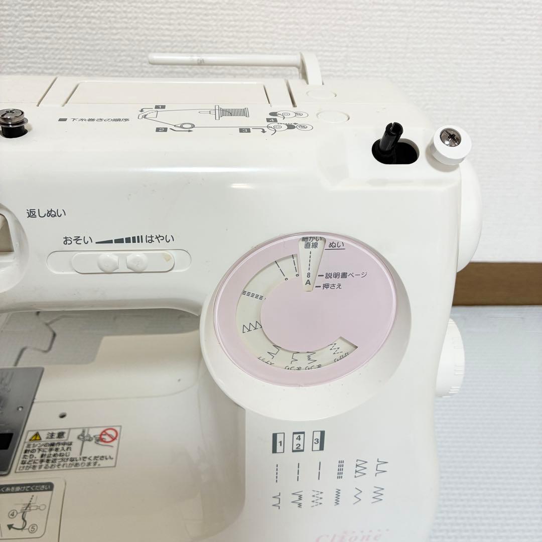 ジャノメ　コンパクト電子ミシン本体　JU80 メンテナンス済み　JANOME
