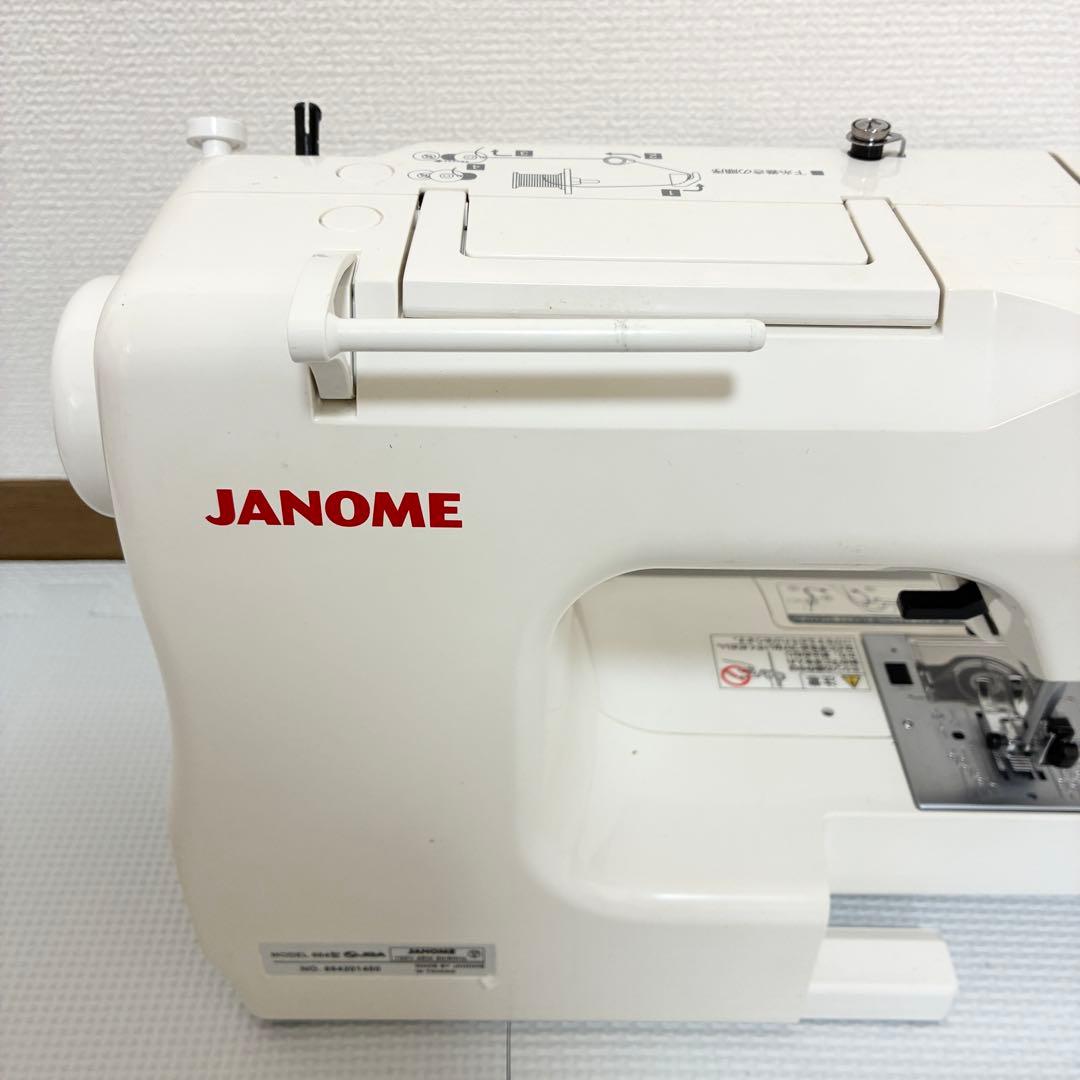 ジャノメ　コンパクト電子ミシン本体　JU80 メンテナンス済み　JANOME