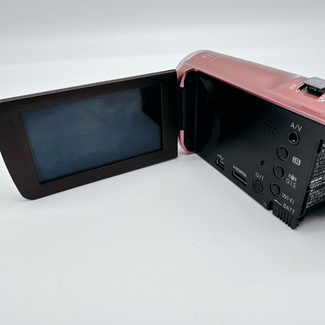 Panasonic　パナソニック　ビデオカメラ　HC-V520M　　ピンク