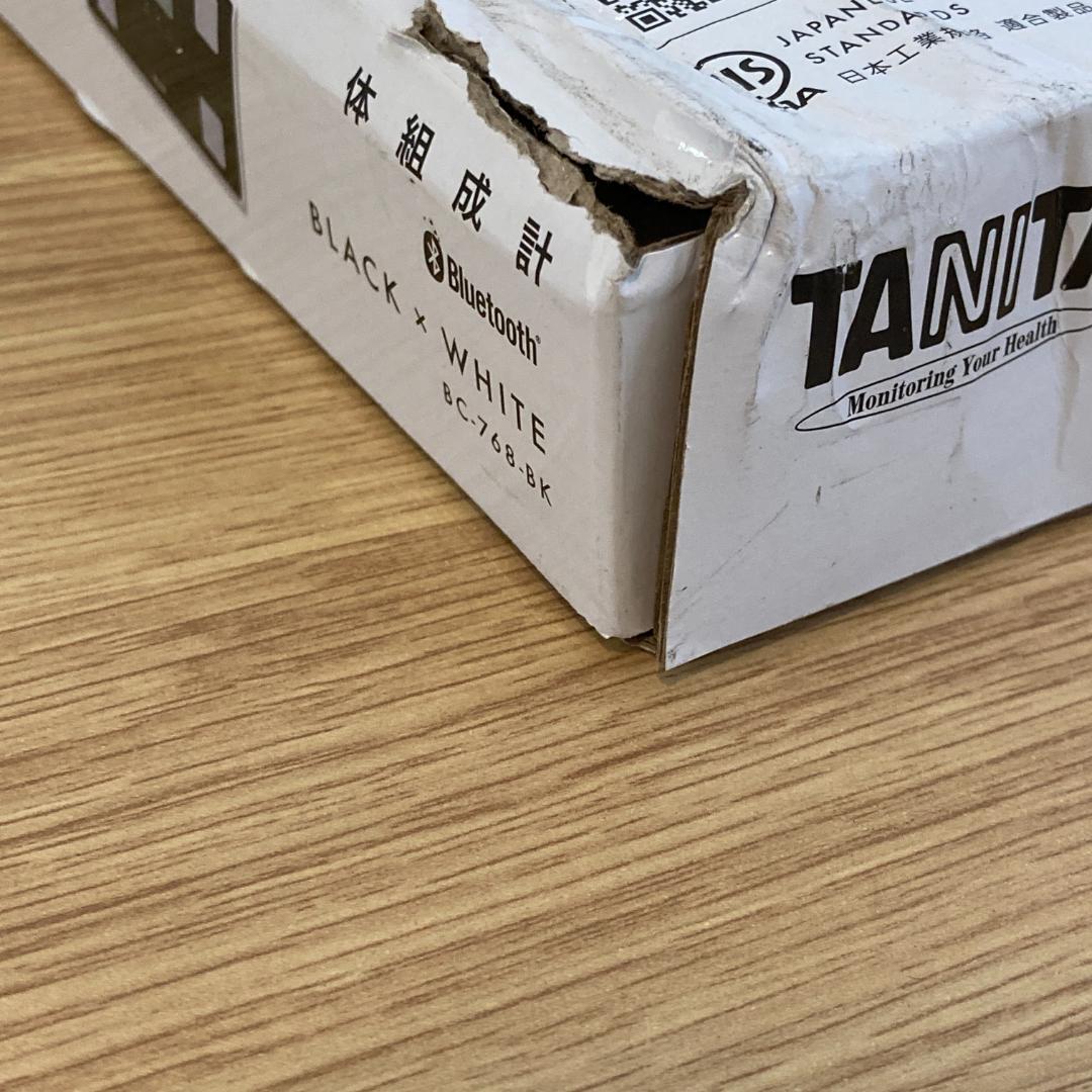 タニタ体組成計 スマホ連動 ヘルスメーター BC-768 ブラック