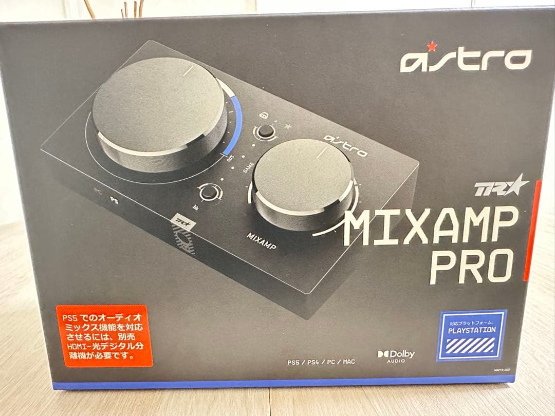 アストロゲーミングミックスアンプastro MIXAMP ブラック