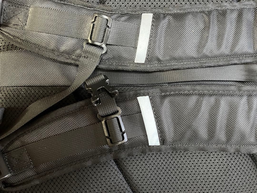 インナックス ブラックバックパック YKKロック付き