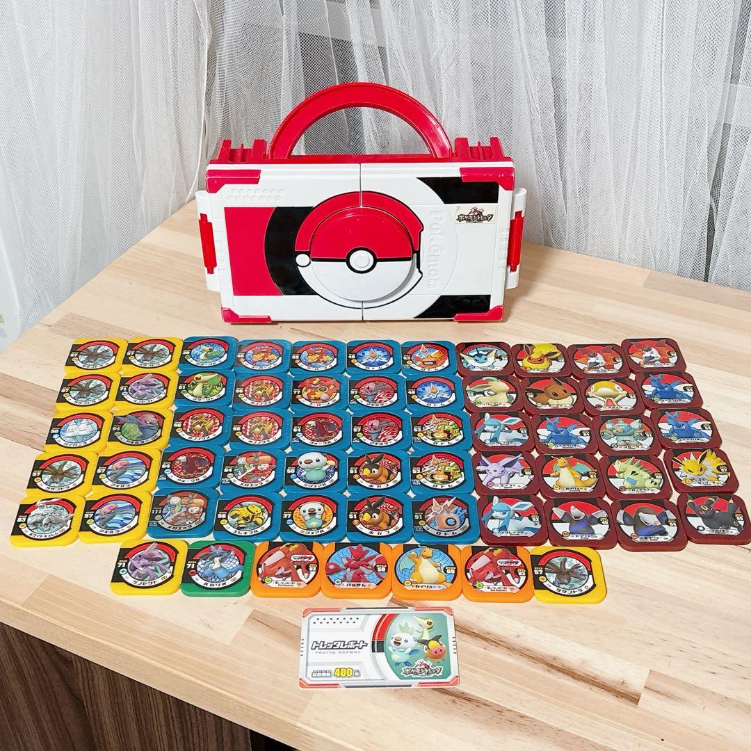 ポケモントレッタ 大量まとめ売り ケース付き 約62枚 トレッタレポート付