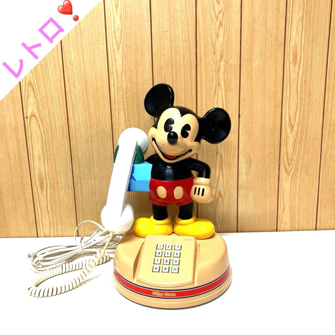 ESV54【レア】ミッキーマウス電話機