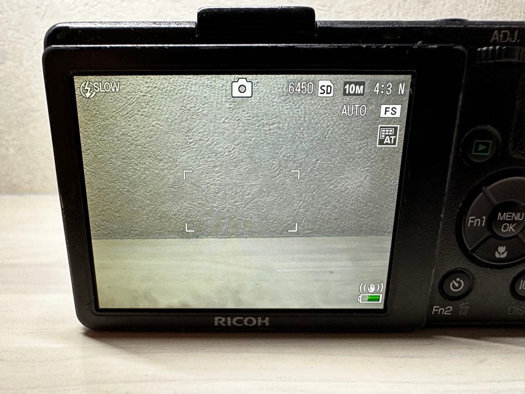 【完動品】RICOH リコー GR Digital IV 4 デジタルカメラ 黒