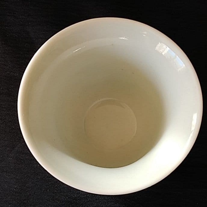 「網手文様の酢猪口(すちょこ)！」古伊万里 角福 猪口 骨董アンティーク