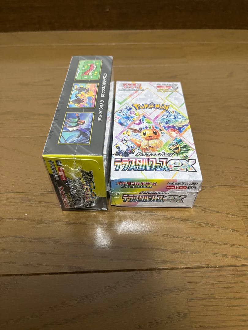ポケモンカード　MEGAドリームex テラスタルフェスexシュリンク付