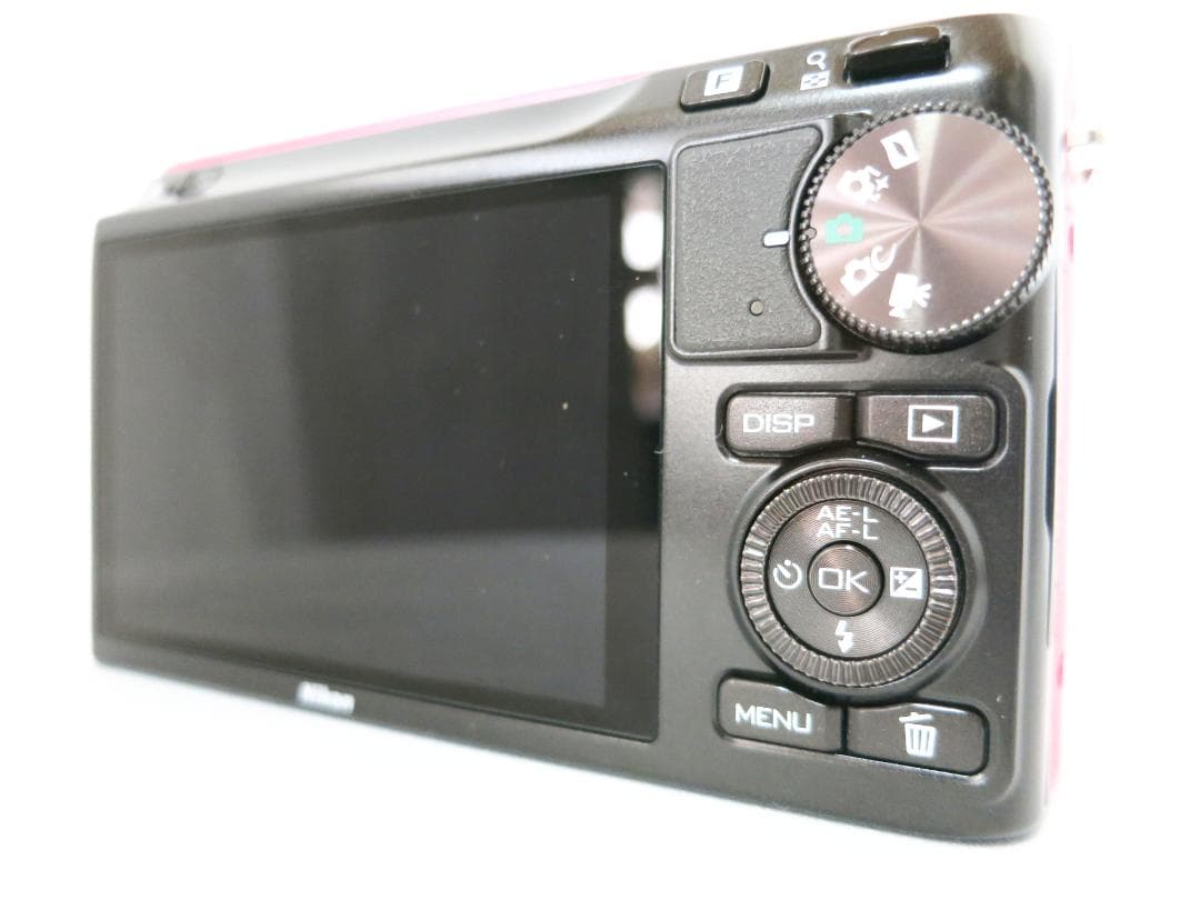 Nikon 1 J2 ミラーレス1眼レフ ニコン レンズ付 ピンク