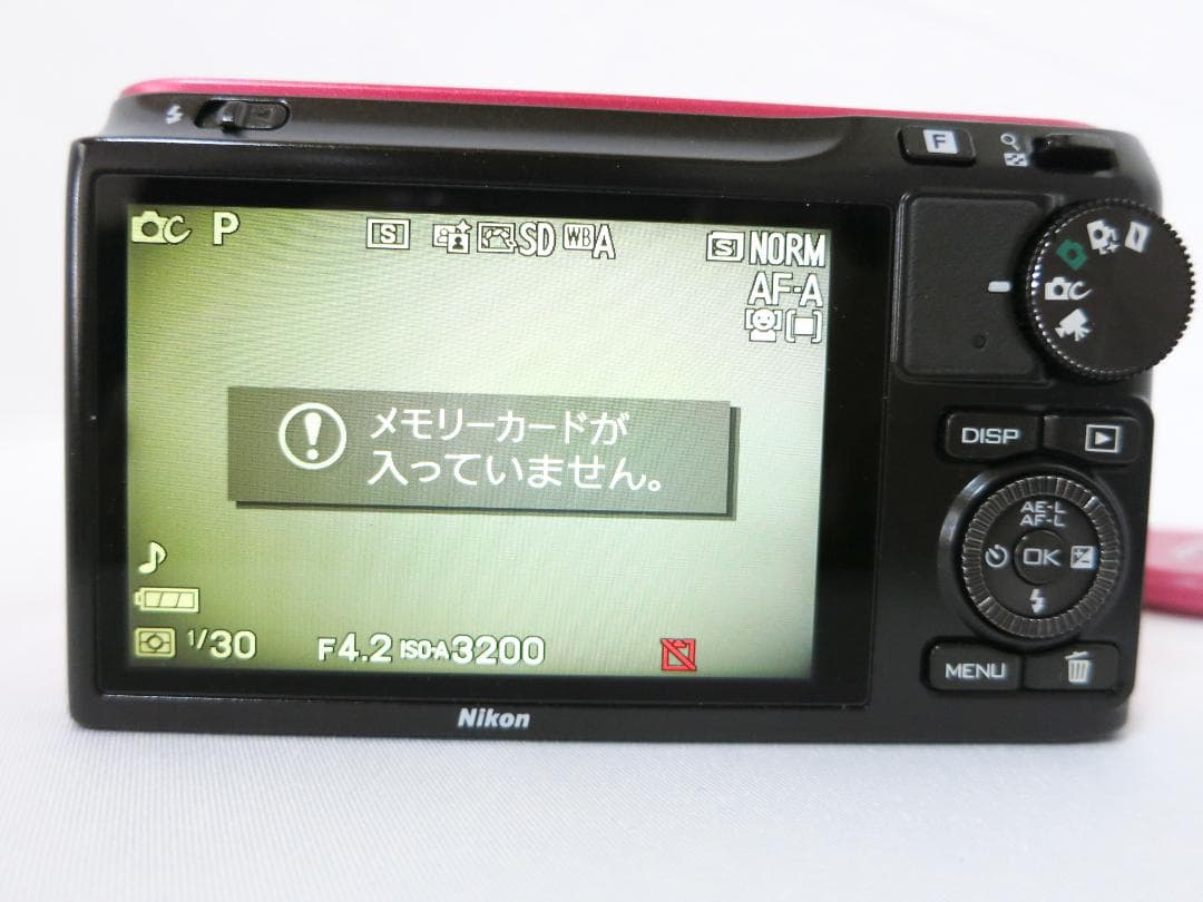 Nikon 1 J2 ミラーレス1眼レフ ニコン レンズ付 ピンク