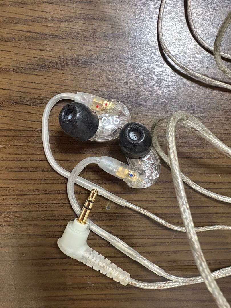 SHURE イヤホン se215