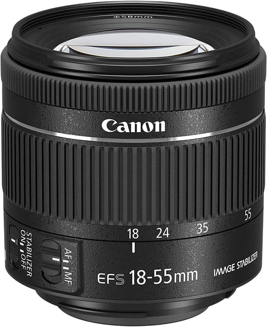Canon EFS 18-55mm ズームレンズ F4.0-5.6 IS STM