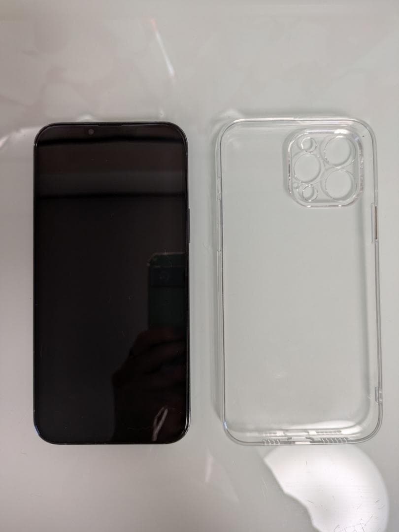 iPhone13ProMax512GB 箱あり 動作確認済 背面割れ 電池80%