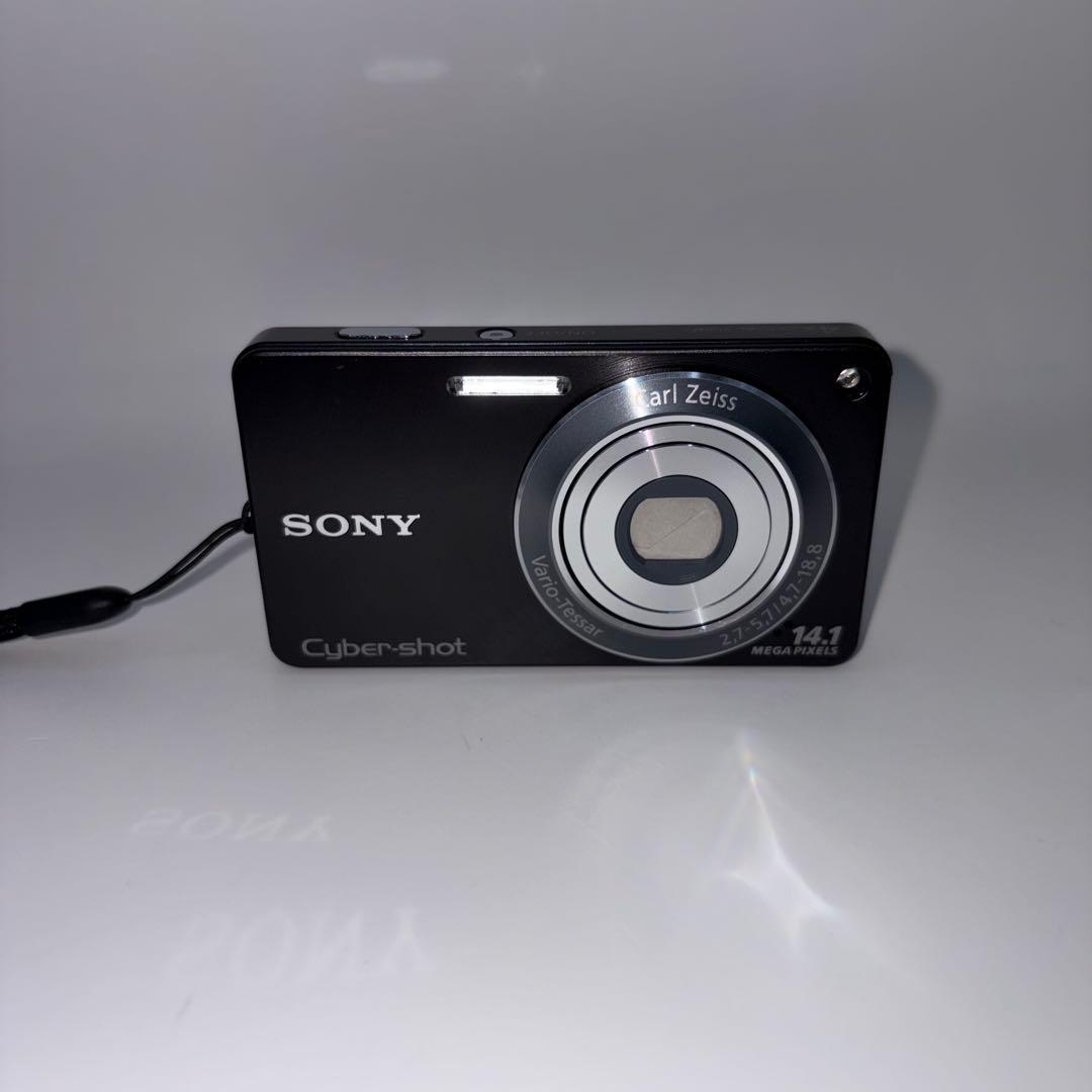 【美品】SONY Cyber−Shot DSC-W350 コンデジ ブラック