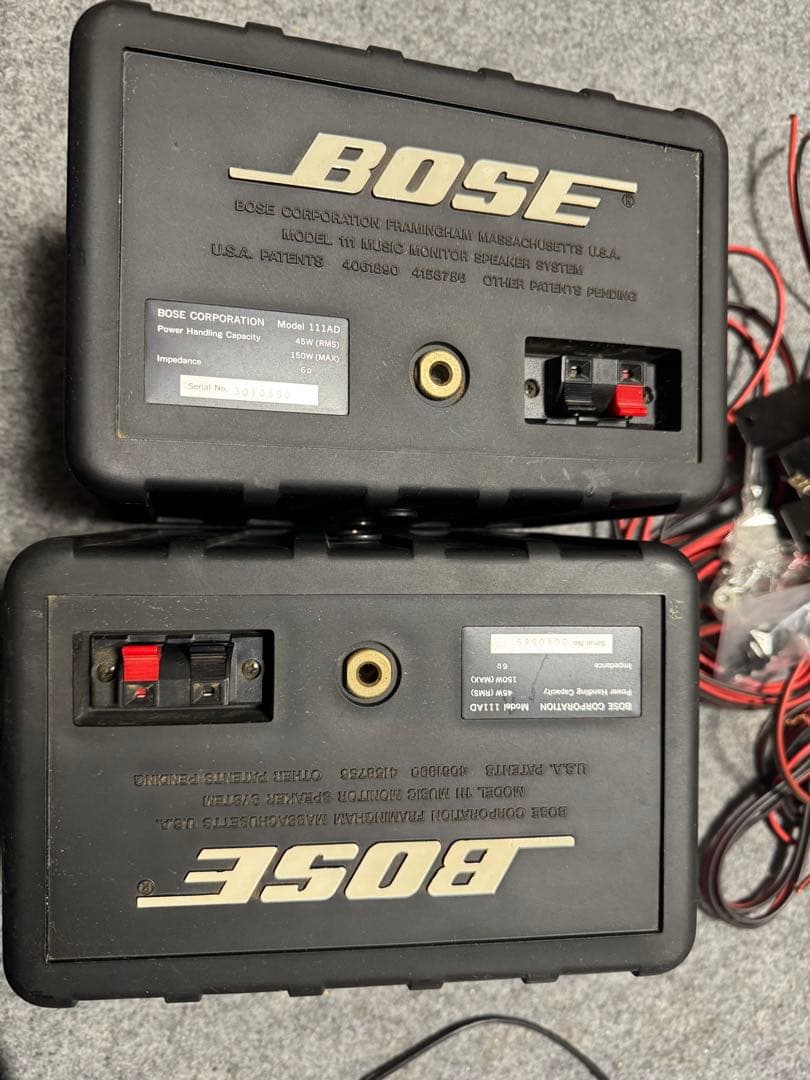 p*3様 BOSE ボーズ　スピーカー　Model 111AD 動作未確認