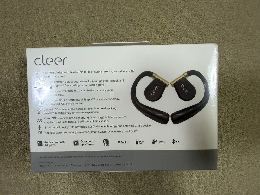 cleer ARC II ワイヤレスイヤホン