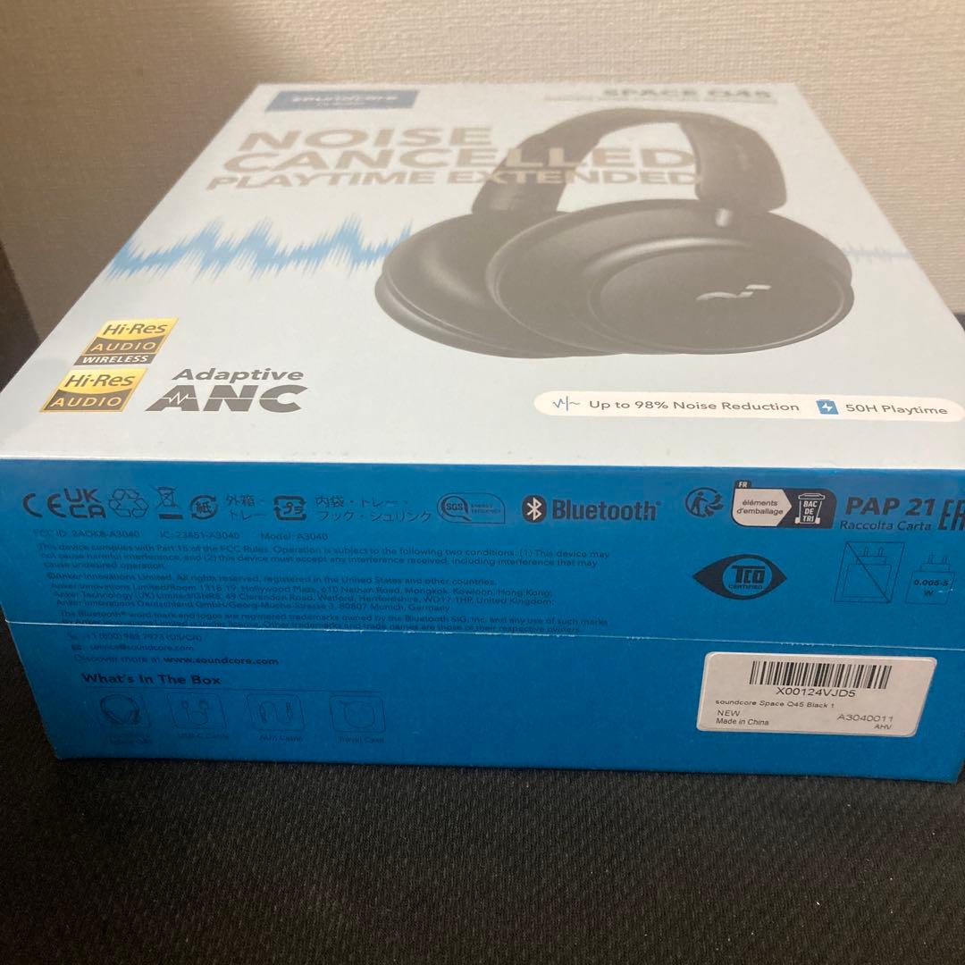 Soundcore SPACE Q45 ワイヤレスヘッドホン ANKER