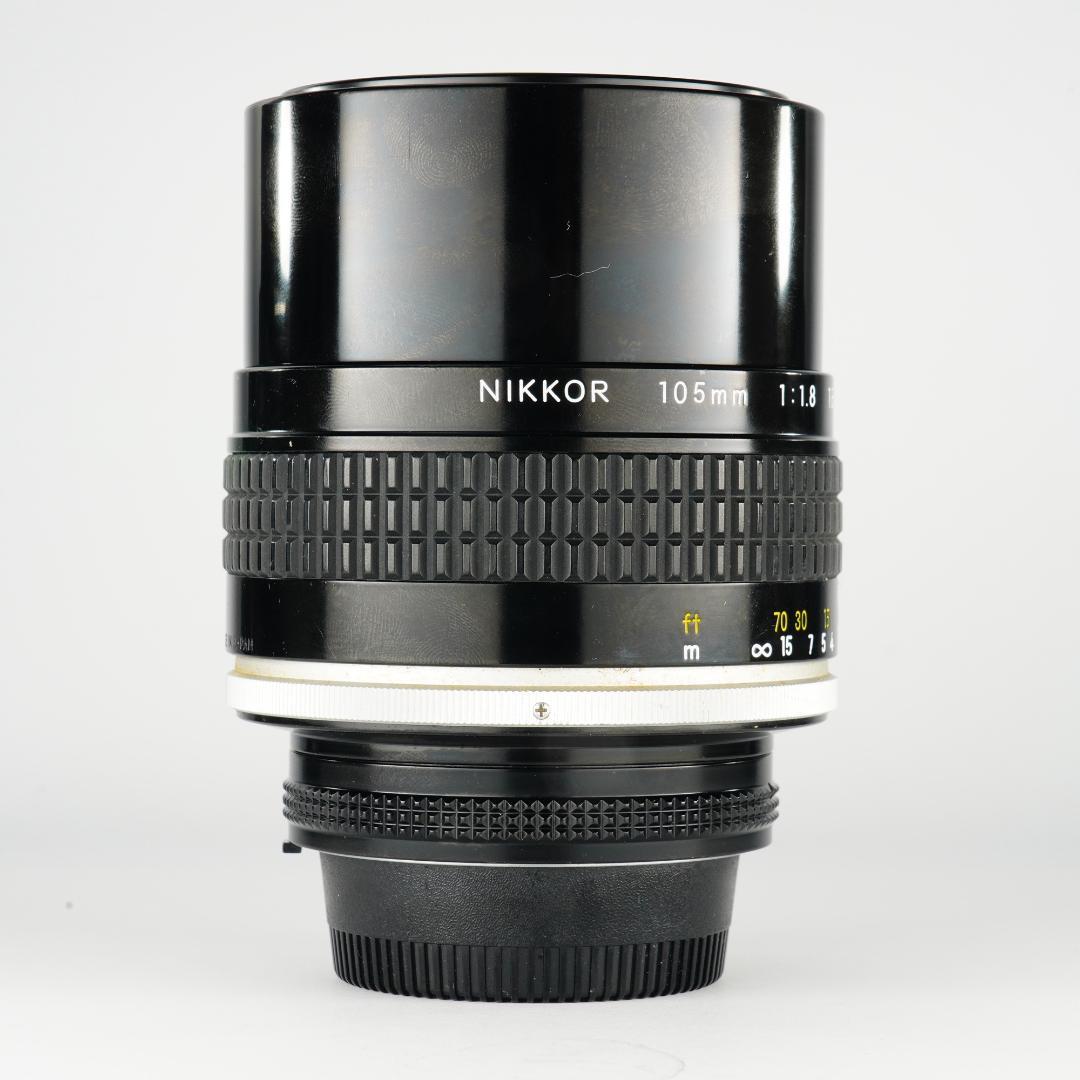 【整備＆テスト済】ニコン Ai-s Nikkor 105mm F1.8 894
