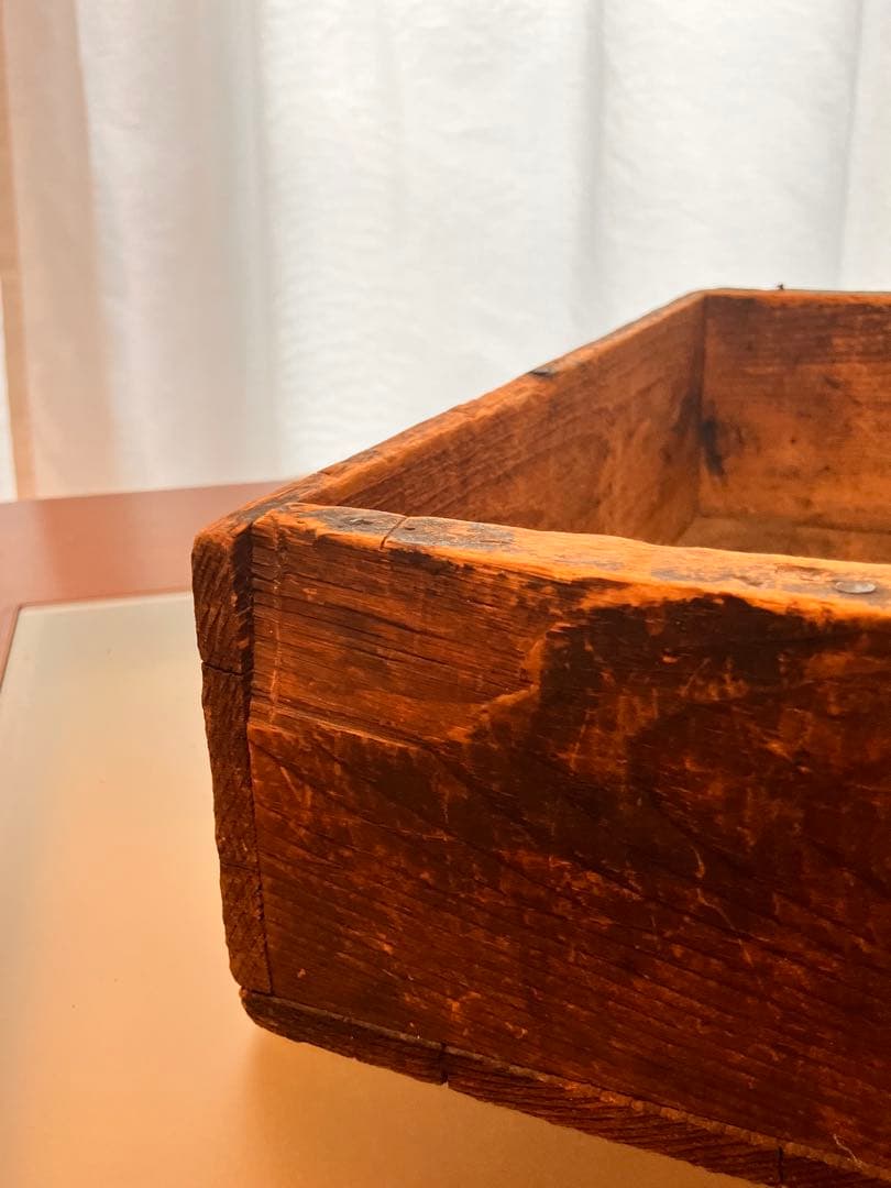 USA vintage 1800s 木箱