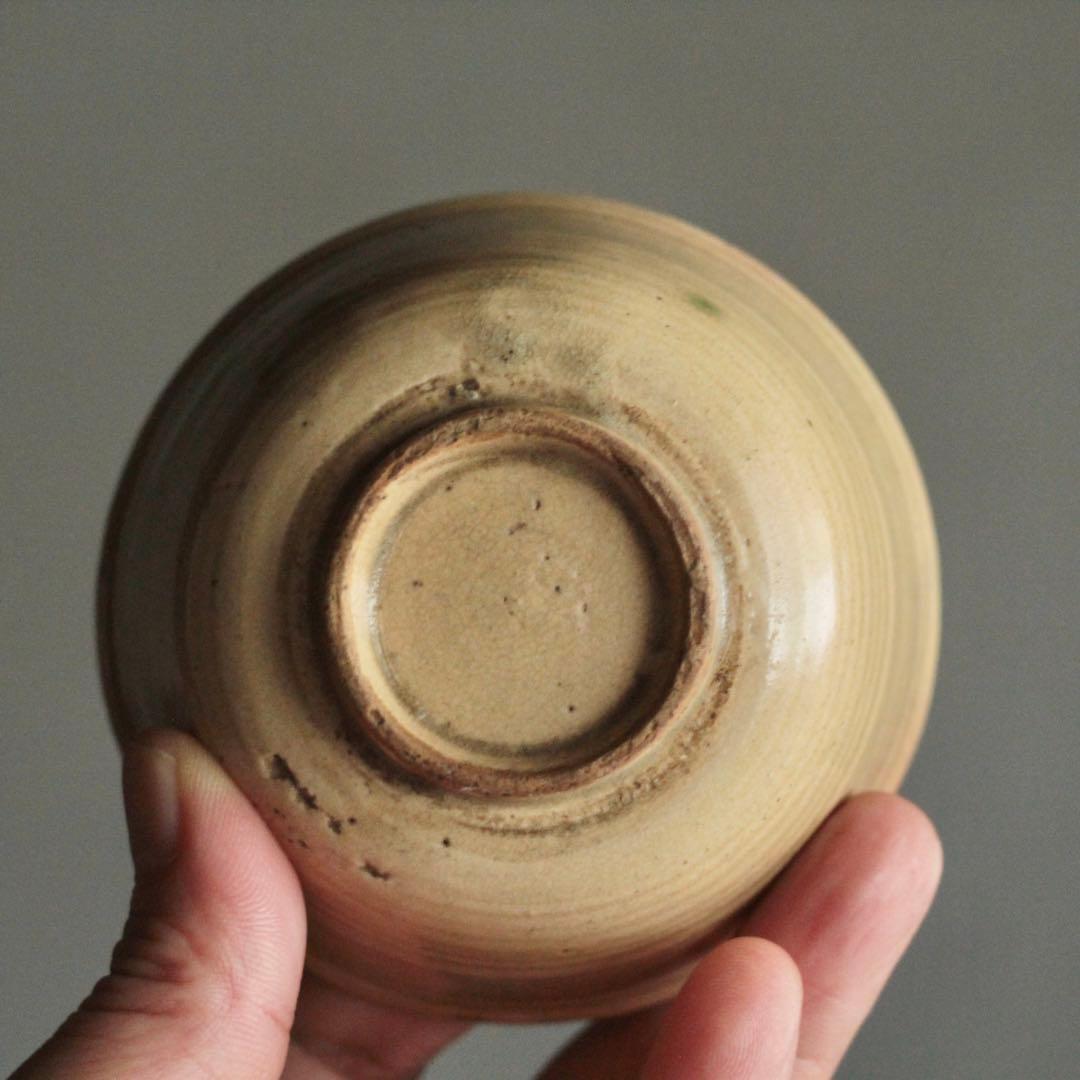 瀬戸 輪線文 大盃 ぐい呑み 小碗 酒器 古道具 アンティーク