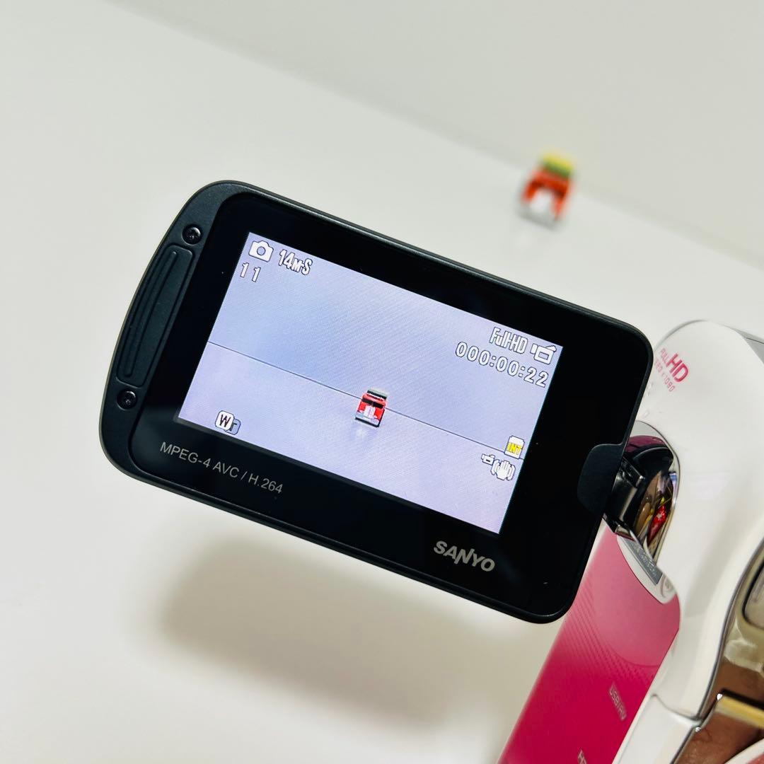 【希少廃盤品】SANYO Xacti DMC-CA100型 防水 ビデオカメラ