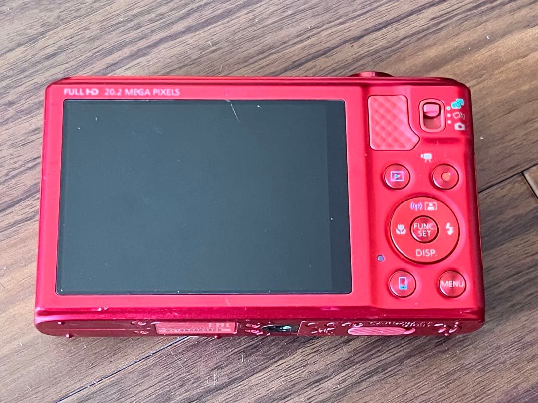 【動作未確認】Canon SX610 HS レッド 20.2MP