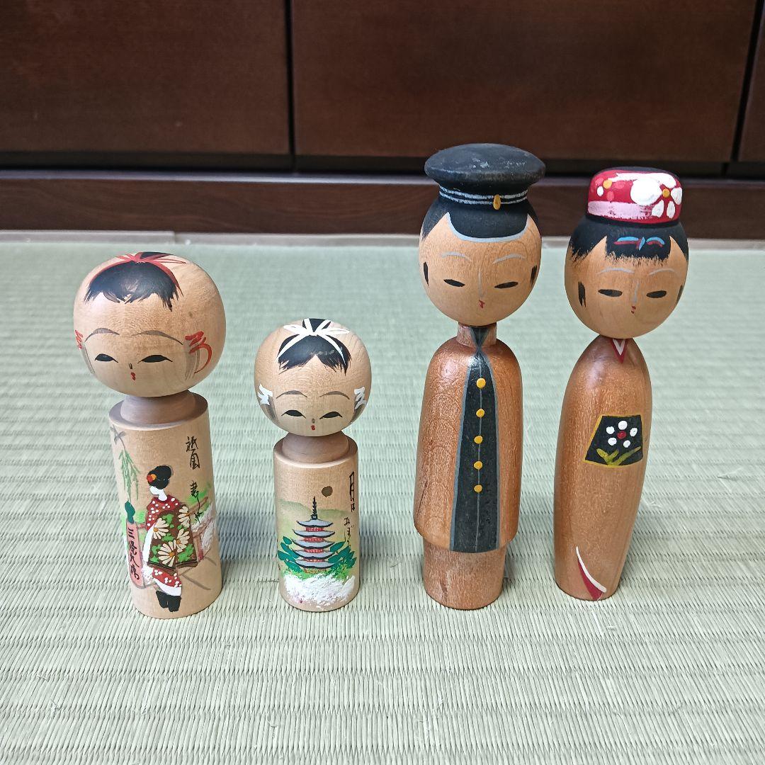 こけし　だるま　まとめ売り　けん玉　武士　あやめ　京都　雪ん子　民藝