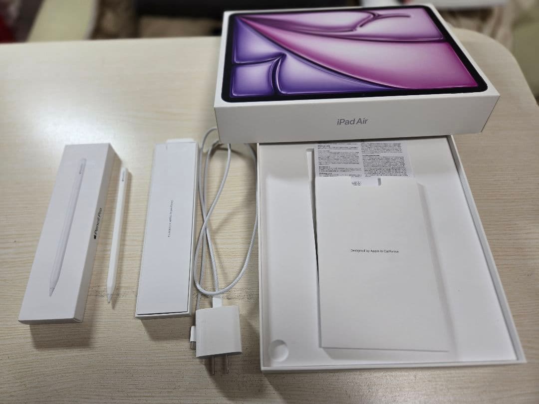 iPad Air: M3 256GB 13インチ★ApplePencil Pro