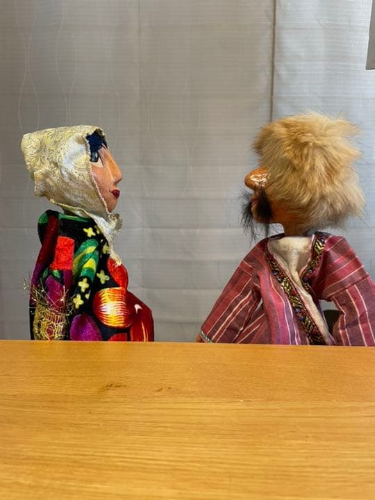 ウズベキスタン　人形劇用パペット