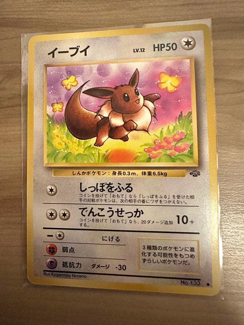 旧裏　ポケモンカード　御三家　イーブイ　ニャース　5枚セット