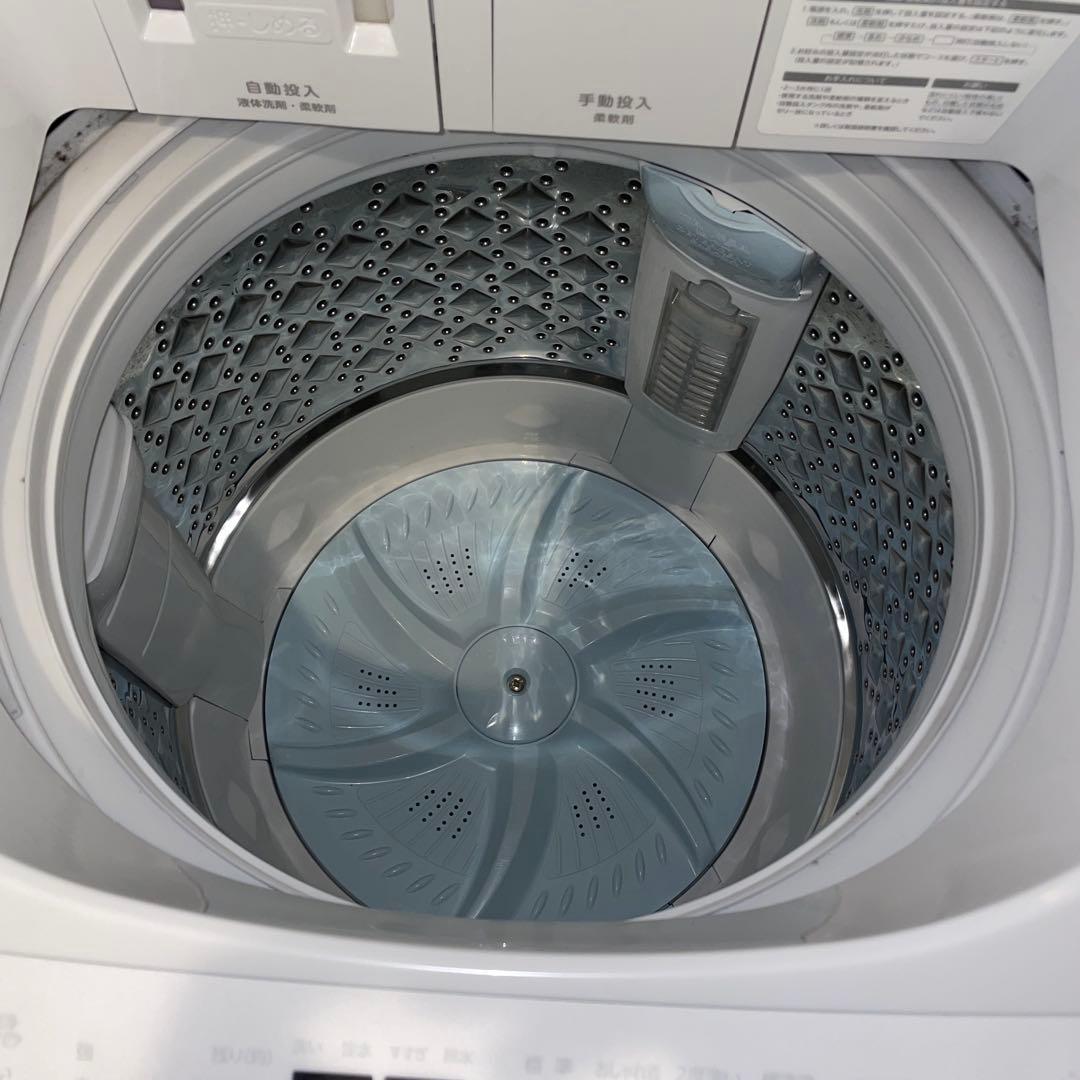 2024年製 東芝 洗濯機 8kg 美品 使用半年 福岡引取可