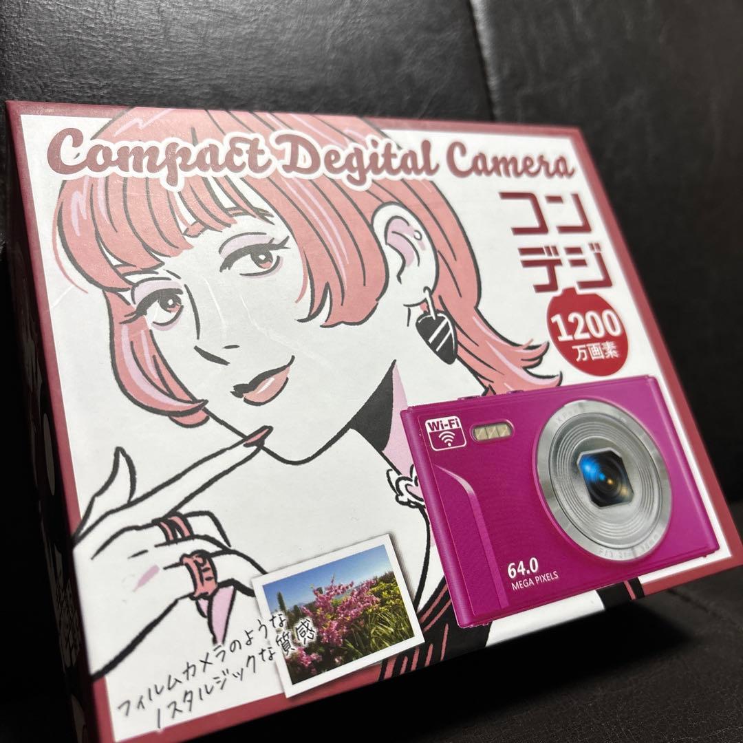 コンデジ　コンパクトデジタルカメラ　デジカメ　ドン・キホーテ　ピンク
