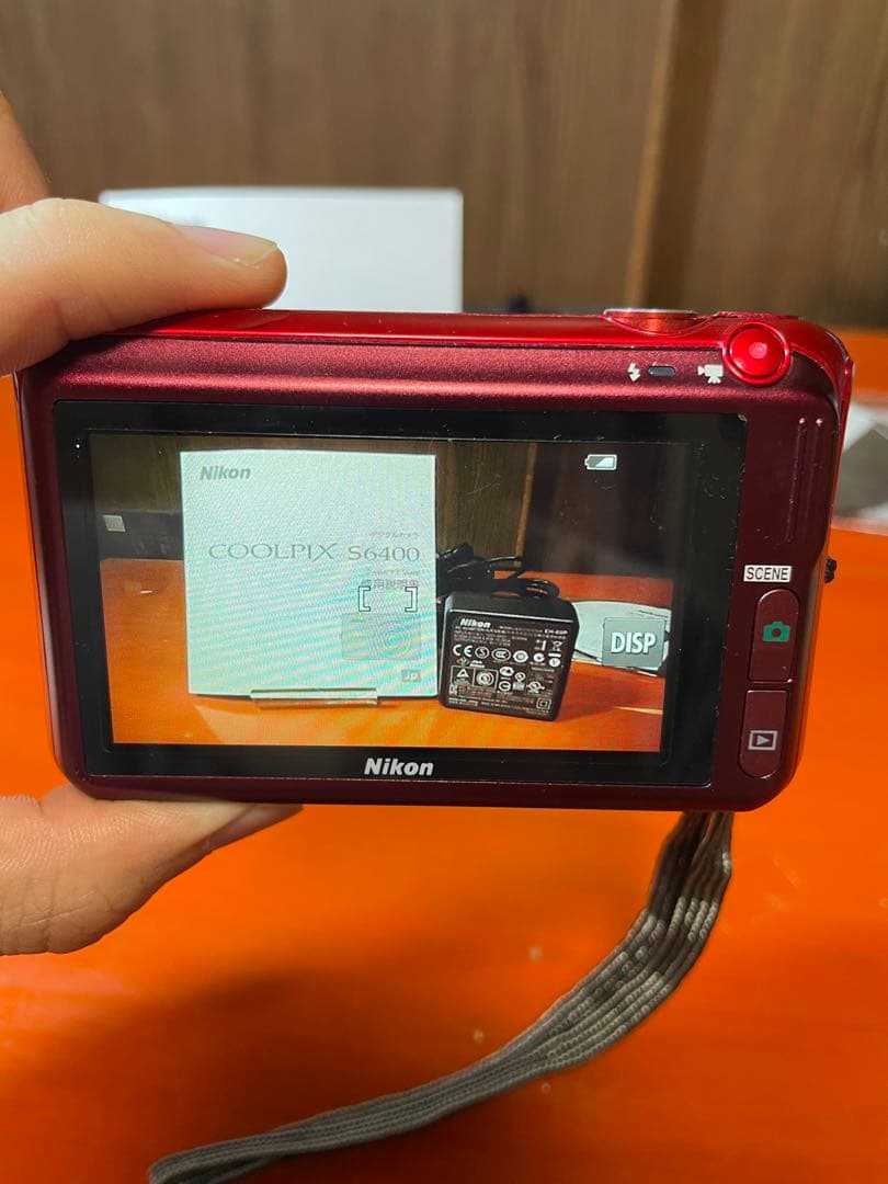 Nikon COOLPIX S6400 レッド デジタルカメラ