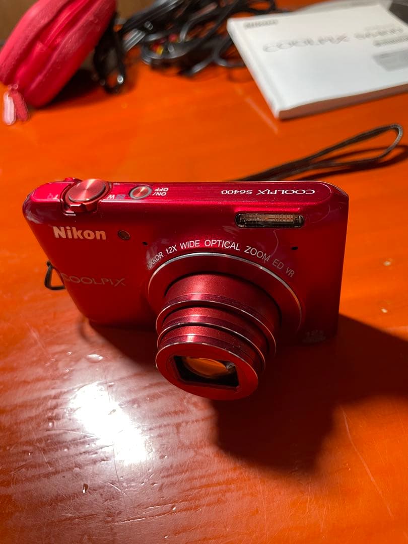 Nikon COOLPIX S6400 レッド デジタルカメラ