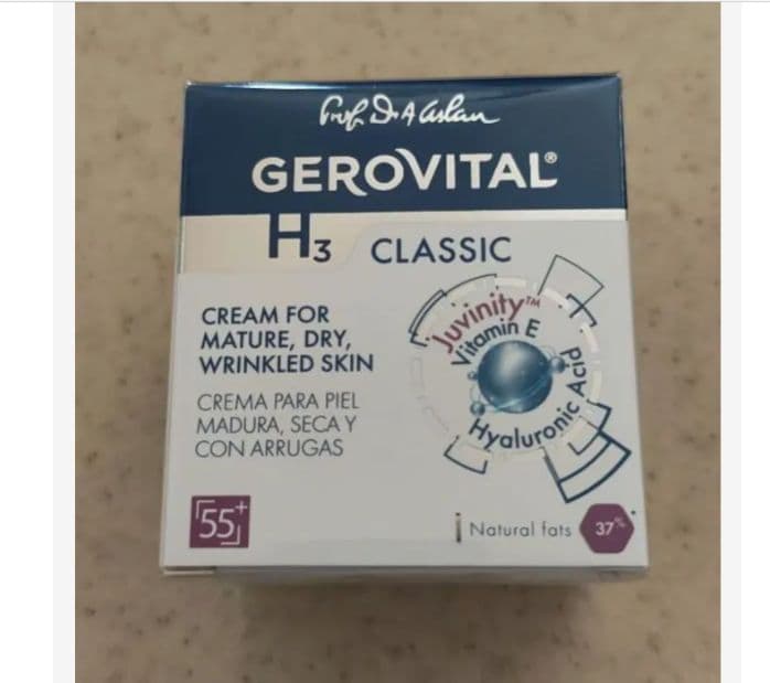 2個 GEROVITAL ジェロビタール フェイスクリーム 55+ 50ml