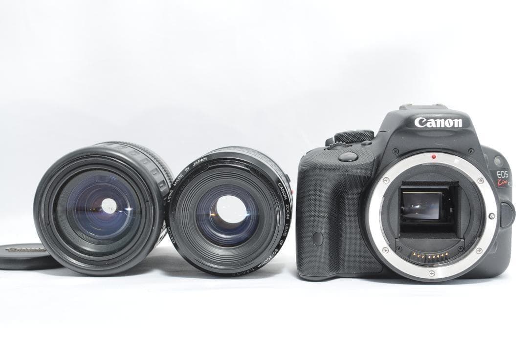 風景も家族も綺麗に❗️Canon Kiss X7✨軽量・小型で届いてすぐに使える