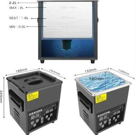 Imspace 超音波洗浄機 2.2L 超音波洗浄器 家庭用 40kHz