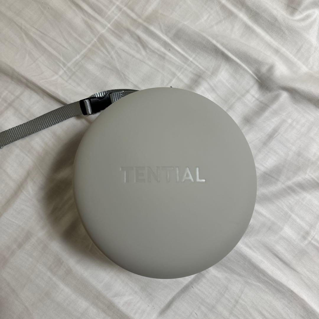 TENTIALネックピロー グレー ケース付き　美品