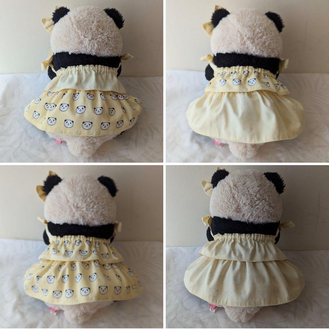 シャンシャン様♡ご確認用抱っこシャン２歳シャン♡2P＆カボパン パンダ柄C 黄